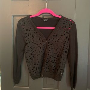 Theory black cardigan